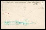 Stamp of Aerophilately » Zeppelins All World – 1928–1939 Zeppelin Post An exceptional and highly specialised collection of Zeppelin flights, neatly mounted and meticulously written up across more than 360 album pages, housed in five large ring binders. Th