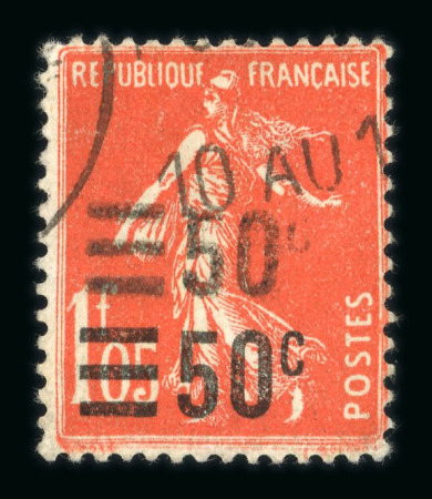 Stamp of France » Émissions à partir de 1900 1926, Semeuse n°225 a PIÈCE UNIQUE / RARETÉ DES SEMI