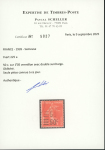 Stamp of France » Émissions à partir de 1900 1926, Semeuse n°225 a PIÈCE UNIQUE / RARETÉ DES SEMI