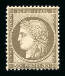 Stamp of France » Collections 1849-1900, collection de timbres classiques neufs du