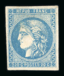Stamp of France » Collections 1849-1900, collection de timbres classiques neufs du