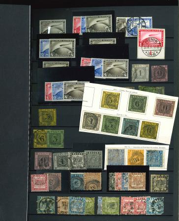 Stamp of Germany » Germany Collections and Large Lots 1849-1956, very nice item composed only of good values