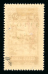 Stamp of Colonies françaises » Grand Liban 1928, Grand Liban (Poste aérienne) PA n°35a brun-lilas