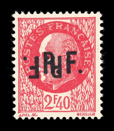 Stamp of France » Libération Petit lot de timbres de Libération contenant Poitier