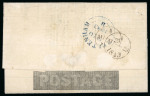 Stamp of Great Britain » 1840 Mulreadys & Caricatures 1840 Mulready 1d. lettersheet with Atlas Assurance