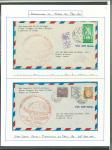 Stamp of Ireland » Airmails 1946-49 Shannon to Tokyo : An attractive selection of eighteen (18) Pan Am flights from Shannon to Tokyo, showing an array of frankings from Austria, Belgium, Czechlosovakia, Ireland, Turkey, Lebanon, India, Iraq and Jap