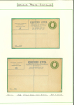 Stamp of Ireland » Postal Stationery 1922–2011 Registered Envelopes: A highly attractive and specialised collection of 420 unused and used registered envelopes, neatly arranged and written up on 270 album pages, and carefully housed in ten albums. The holdi