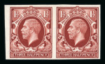 Stamp of Great Britain » King George V » 1924-36 Issues 1934-36 Photogravure 1½d. red-brown, intermediate format,