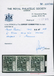 Stamp of Great Britain » King George V » 1924-36 Issues 1929 P.U.C. £1 black overprinted “SPECIMEN” type 32