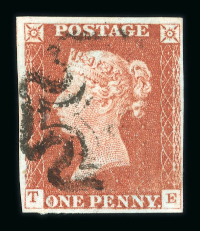 Stamp of Great Britain » 1841 1d Red 1841 1d. red plate 38 DD, FF, GB, GF, HD, HG, JI, LC,