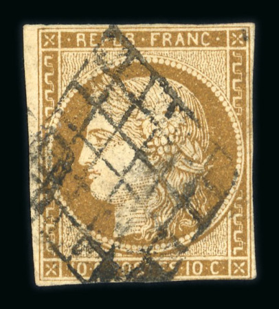 Stamp of France » Collections 1849-1950 : petit carton contenant principalement des