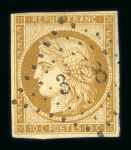 Stamp of France » Collections 1849-1950 : petit carton contenant principalement des