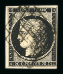 Stamp of France » Collections 1849-1950 : petit carton contenant principalement des