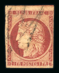 Stamp of France » Collections 1849-1950 : petit carton contenant principalement des