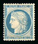 Stamp of France » Collections 1849-1950 : petit carton contenant principalement des