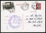 Stamp of France » Poste Aérienne 1943, poste aérienne militaire n°3 5fr Beaune oblitéré