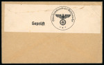Stamp of China » Chinese Empire (1878-1949) » Chinese Republic 1939 (Dec. 11) censored On Service envelope to England