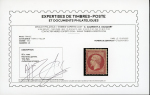 Stamp of France » Empire 1853-1862 1862, Napoléon dentelé n°24 80c rose neuf avec gomme