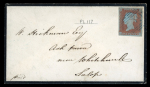 Stamp of Great Britain » 1841 1d Red 1841 1d. pl. 117, OD, good margins, used on mourning