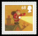 Stamp of Great Britain » Queen Elizabeth II 2004 Christmas set of six, five with ‘wrong’ values,