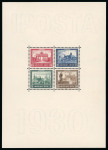 Stamp of Germany » German Empire 1930, Iposta souvenir sheet mint ** MNH, very fine
