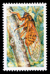 Stamp of France » Variétés et curiosités 1977, n°1946b La Cigale inscriptions omises neuf**