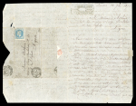 Stamp of France » Ballons Montés Pli confié aux aéronautes du ballon les États-Unis