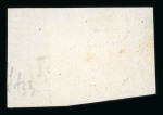 Stamp of Italian States » Naples 1860, trinacria stamp, perfectly used on fragment,
