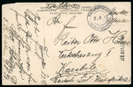 Stamp of Germany » German Colonies » Kiautschou Kiautschou 1913 postcard Taitungtschen to Karibib South West Africa