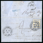 Stamp of France » Alsace-Lorraine Alsace-Lorraine, lettre de MULHAUSEN IM ELSASS du 9
