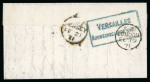 Stamp of France » Guerre de 1870-1871 Exceptionnel affranchissement de 1871 pour Jersey (St