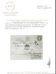 Stamp of France » Guerre de 1870-1871 Exceptionnel affranchissement de 1871 pour Guernesay