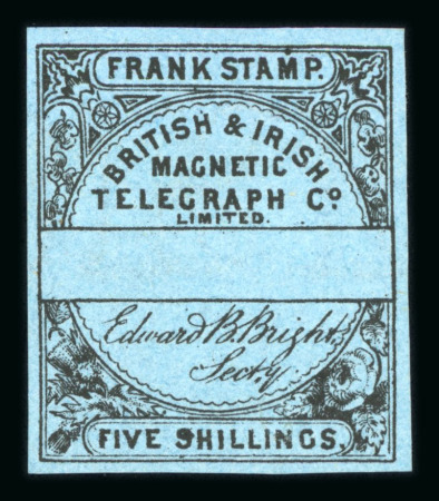 Stamp of Ireland » Parcel Post & Locals 1860 Telegraph Stamps: British and Irish Magnetic Telegraph