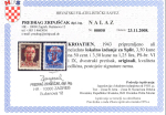 Stamp of Italy » Foreign Occupations of Italian Territories or Under Italian Sovereignty » Croatian Occupation of Sibenik (Sebenico) Croation Occupation of Split 1944 30c and 1L.25 double surcharge mint n.h., P Zrinjscak Cert