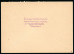 Stamp of Germany » Germany Soviet Zone Germany Soviet Zone 1948 Berlin cover with Mi 183 DD I and 201 wbz DD I pairs