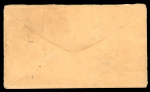 Stamp of United States » 1857-61 Issue United States 1858 uprated stationery envelope Savannah to Paris