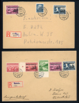 Stamp of Germany » Memel Local Issues Memel local Issue group of four covers