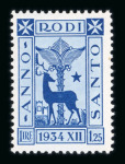 Stamp of Italy » Italian Colonies and Possessions » Aegean Islands Aegean Islands 1935 Holy Year set of eight mint n.h.