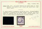 Stamp of Italy Italy 1980 450L and 700L shifted designs and colours mint n.h. with certs