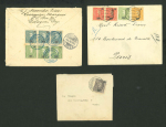 Stamp of Portuguese Colonies » Lourenco Marques Lourenco Marques two covers, one wrpper to France or Germany
