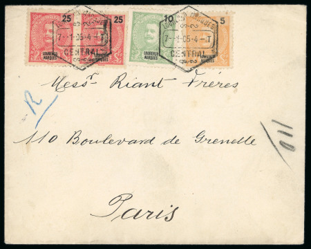 Stamp of Portuguese Colonies » Lourenco Marques Lourenco Marques two covers, one wrpper to France or Germany