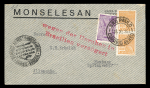 Stamp of Brazil » Airmails Brazil 1935 cancelled zeppelin flight cover Sao Paulo to Hamburg