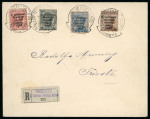 Stamp of Italy 1922, Trieste Philatelic Congress complete set used