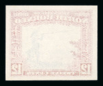 Stamp of North Borneo 1939 12c, 20c and 50c imperf. proofs in unissued colours and overprinted "SPECIMEN / WATERLOW & SONS LTD."