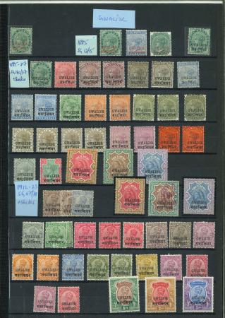 Stamp of Indian States » Gwalior 1885-1941 Gwalior Indian Convention States stamp sets
