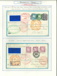 Stamp of Ireland » Airmails 1932–35 Zeppelin Flights – Ireland to and from South America. An attractive, valuable, and scarce assembly of 34 covers and cards flown on South American Zeppelin services, primarily carried by LZ 127 “Graf Zeppelin.” Th