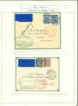 Stamp of Ireland » Airmails 1924–32 First Flights – Ireland to Great Britain and Europe. An attractive and well-presented assembly of 48 airmail covers and cards, comprising approximately 18 First Flights Belfast–Liverpool, 5 Galway–London, 26 Galw