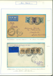 Stamp of Ireland » Airmails 1931–34 Flights – Ireland to Australia and New Zealand. An attractive and well-balanced assembly of 37 airmail covers, predominantly to and from Australia and New Zealand, with additional items to Singapore (2) and the M