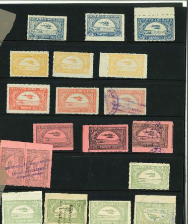 Stamp of Colombia » Airmails Colombia 1920 (March) Compañia Colombiana de Navegacion Aerea and Scadta balance