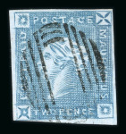 Stamp of Mauritius » 1859 Lapirot Issue 1859 Lapirot 2d early impression, pos.9, with close to large margins, very neatly cancelled